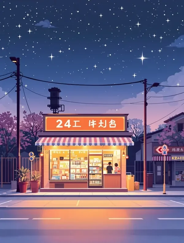 星河便利店 免费影院人气榜 星河便利店 甜夜都市剧集海报