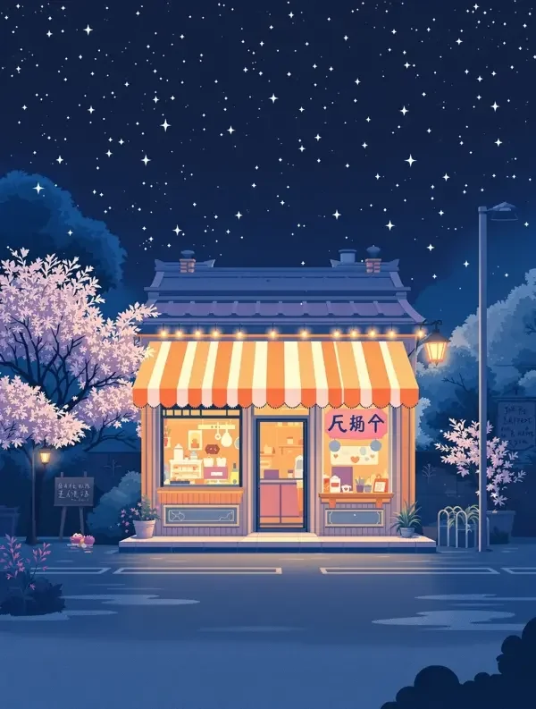星河甜品店 甜夜都市剧集海报